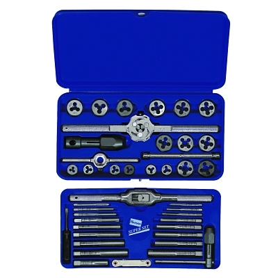 SET TAP&DIE 41PC METRICHANSON THREAD TAP